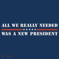 All We Really Needed Was A New President USA Kids Sweatshirt thumb 2