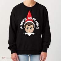 Always Watching Snitches Get Stitches Women's Sweatshirt thumb 0