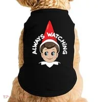 Always Watching Snitches Get Stitches Doggie Tank thumb 0