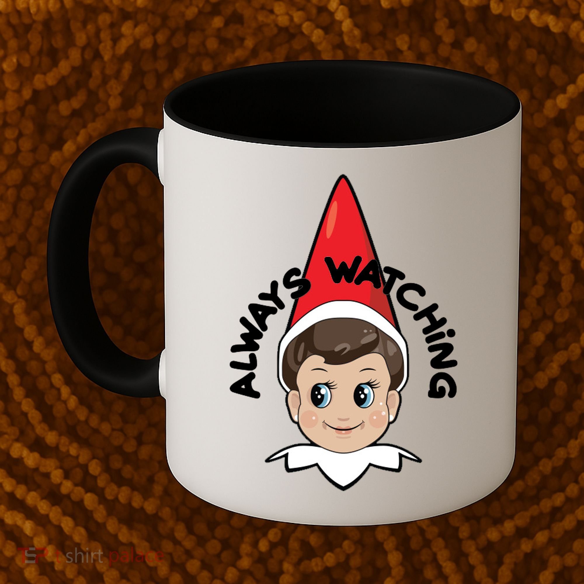 Always Watching Snitches Get Stitches Coffee Mug