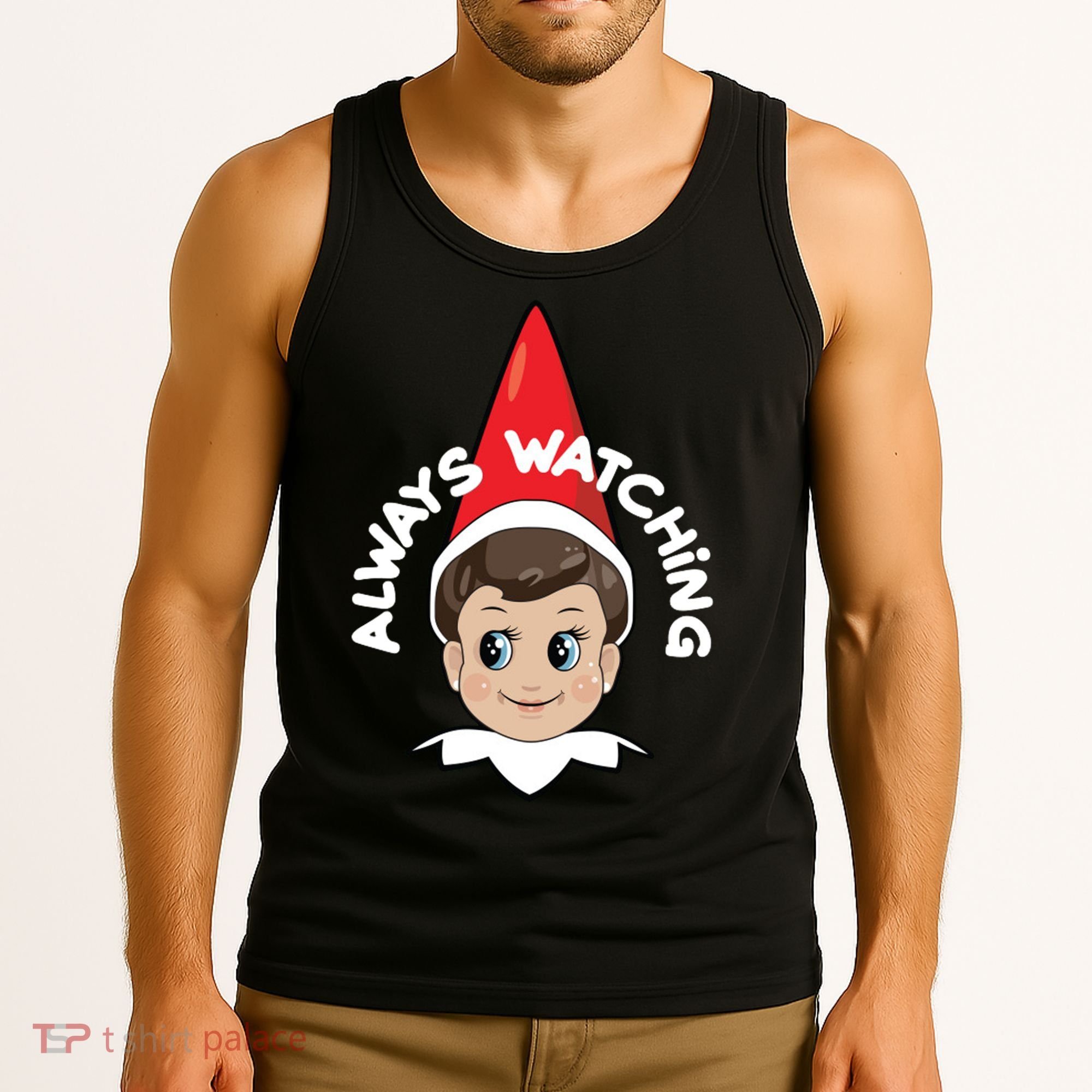 Always Watching Snitches Get Stitches Tank Top