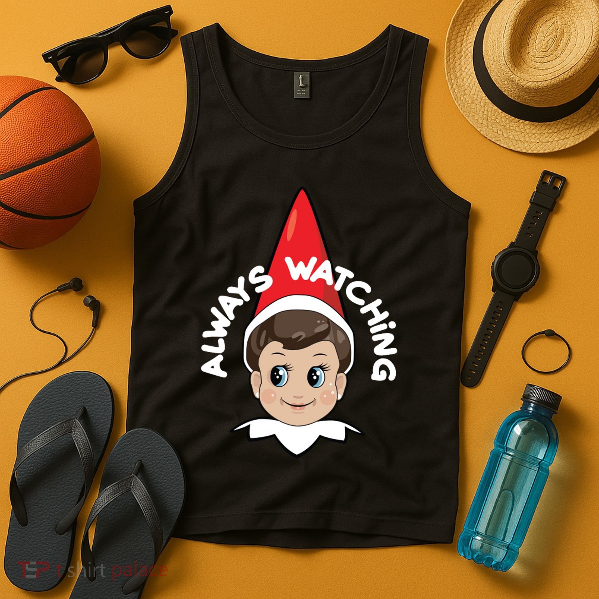 Always Watching Snitches Get Stitches Tank Top