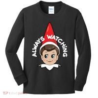 Always Watching Snitches Get Stitches Kids Long Sleeve Shirt thumb 0