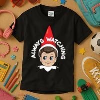 Always Watching Snitches Get Stitches Kids T-Shirt thumb 3