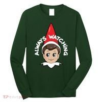 Always Watching Snitches Get Stitches Long Sleeve Shirt thumb 0