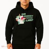 Annnnd Why Should I And Why Should I Care Unicorn Hoodie thumb 2
