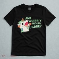 Annnnd Why Should I And Why Should I Care Unicorn T-Shirt thumb 5