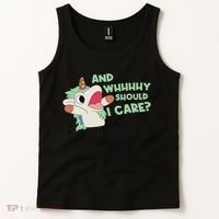 Annnnd Why Should I And Why Should I Care Unicorn Tank Top thumb 2