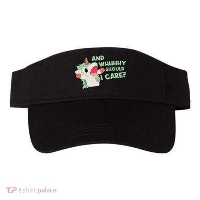 Annnnd Why Should I And Why Should I Care Unicorn Visor