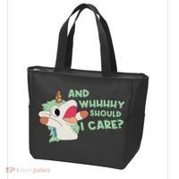 Annnnd Why Should I And Why Should I Care Unicorn Tote Bag thumb 3