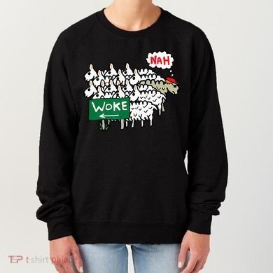 Anti Woke Sheep Women's Sweatshirt