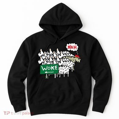 Anti Woke Sheep Hoodie