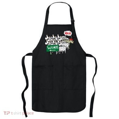 Anti Woke Sheep Apron