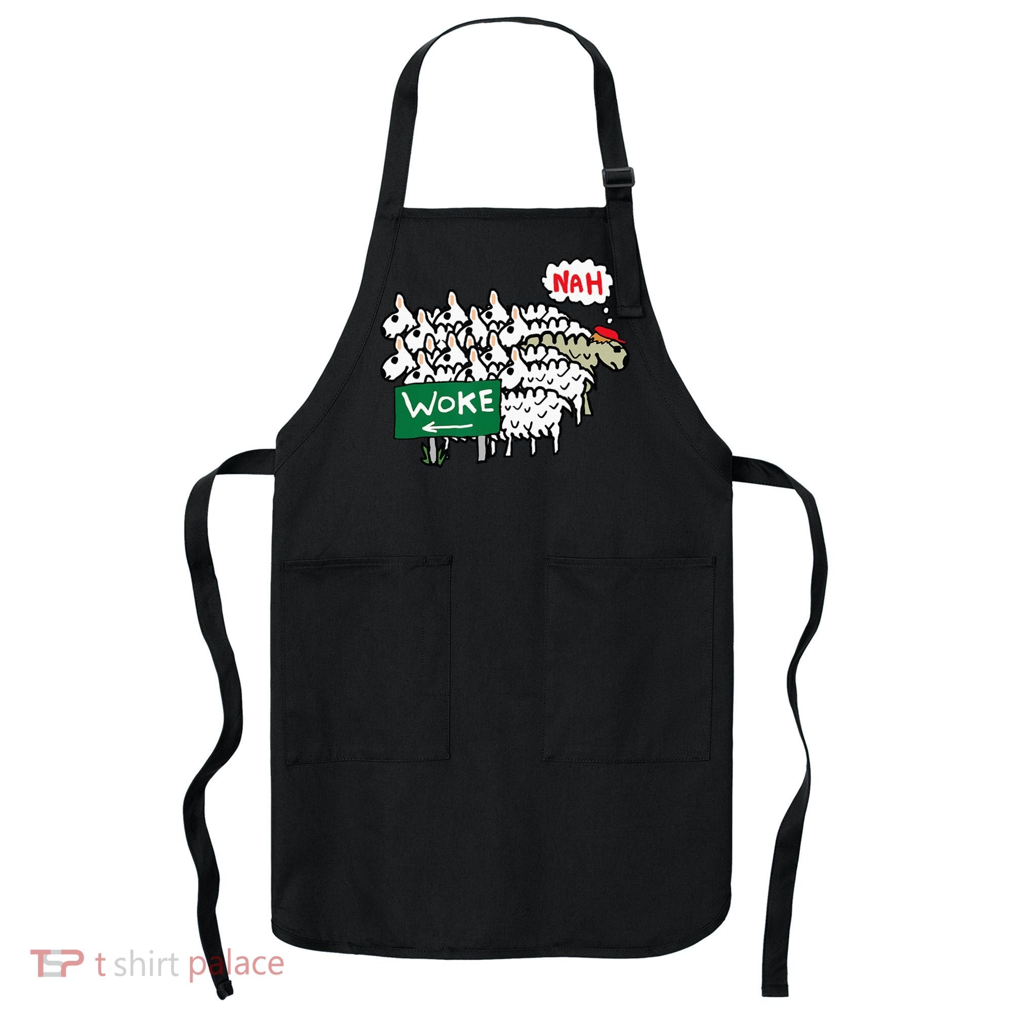 Anti Woke Sheep Apron
