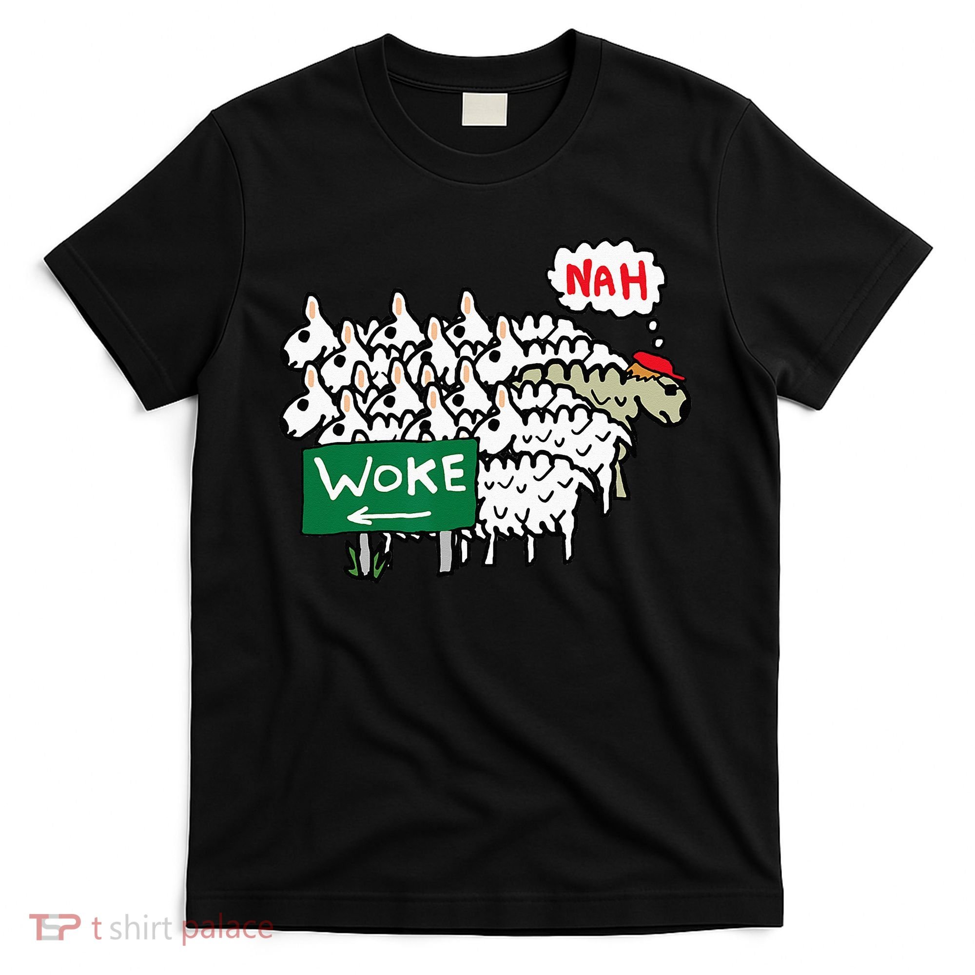 Anti Woke Sheep T-Shirt