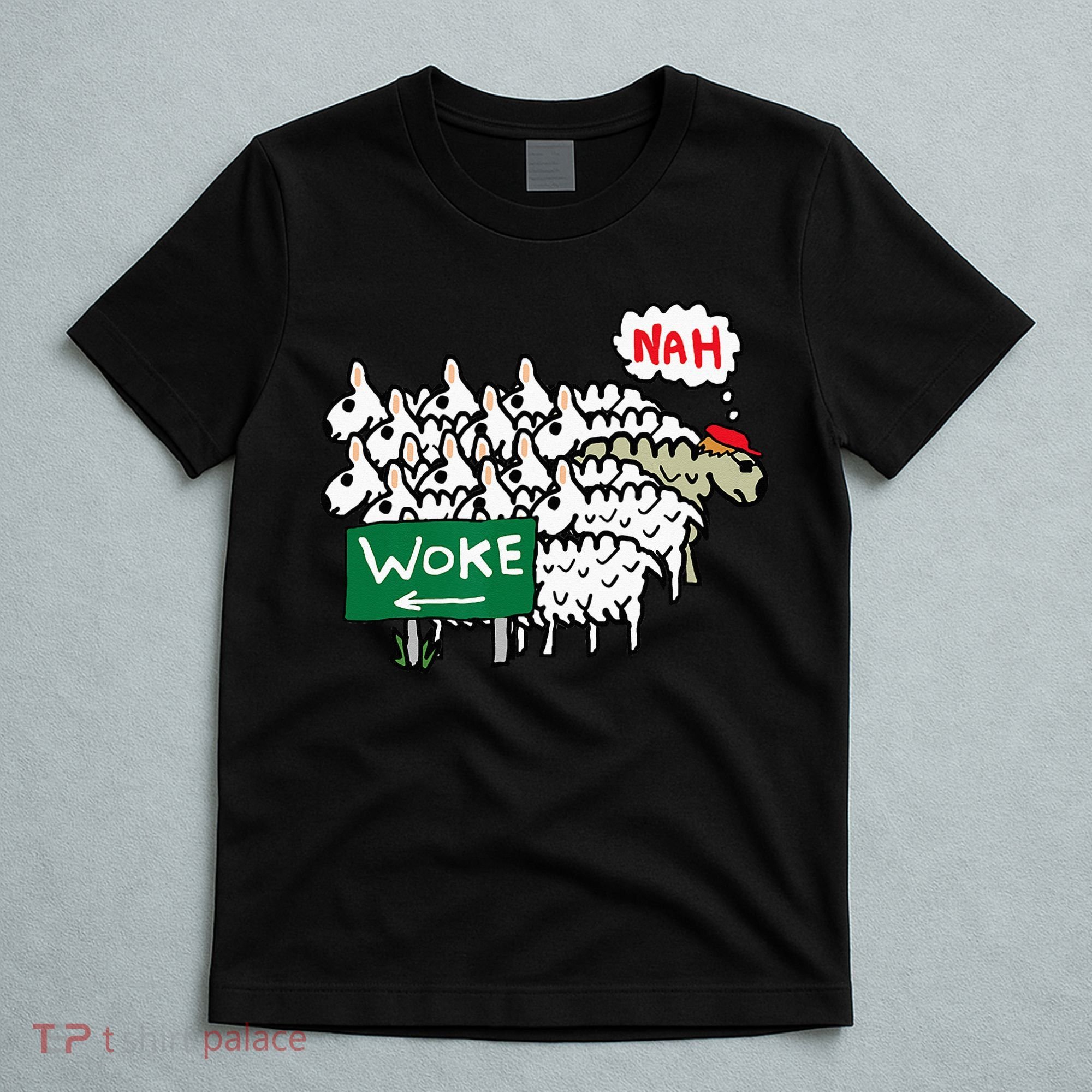 Anti Woke Sheep T-Shirt