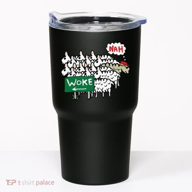 Anti Woke Sheep Tumbler