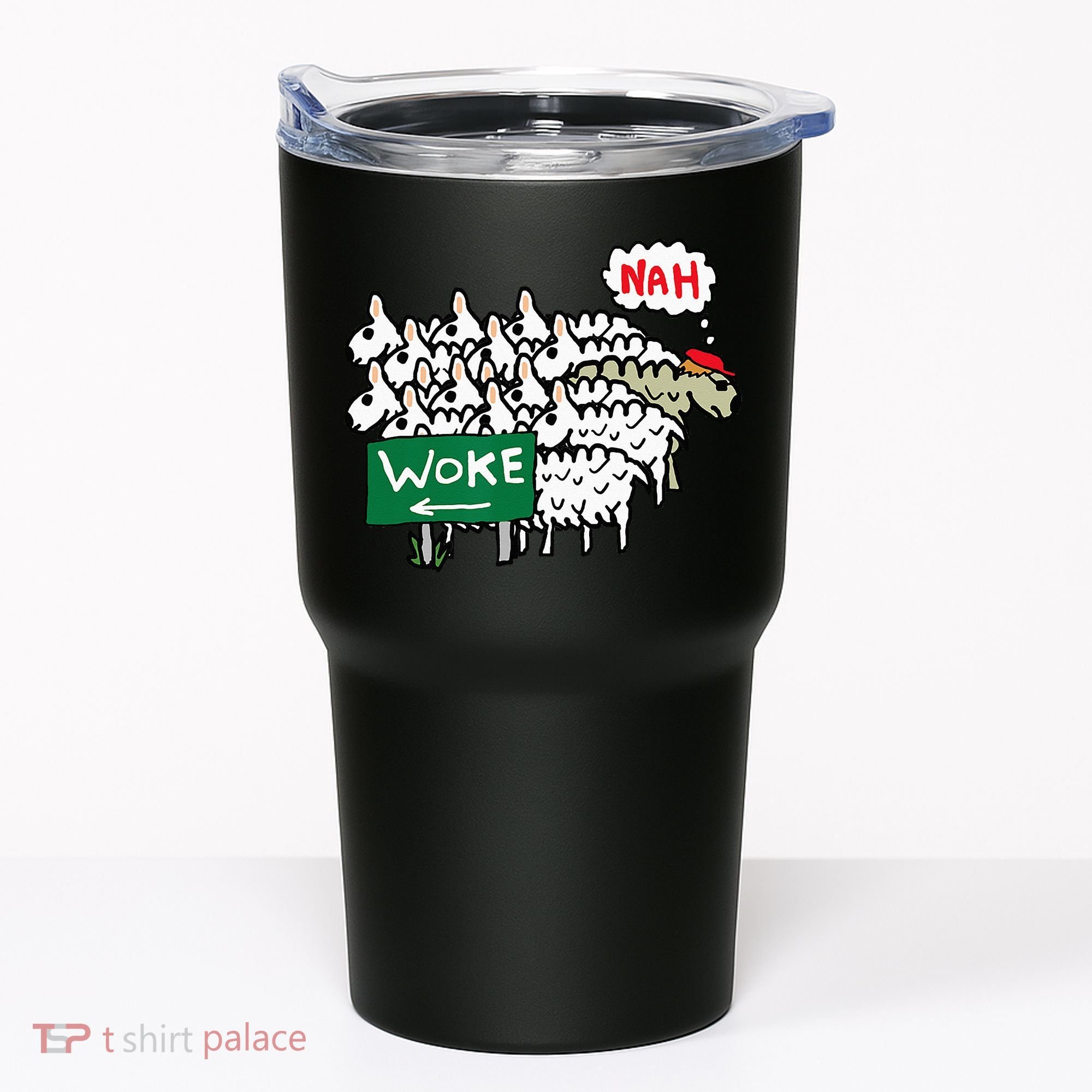 Anti Woke Sheep Tumbler