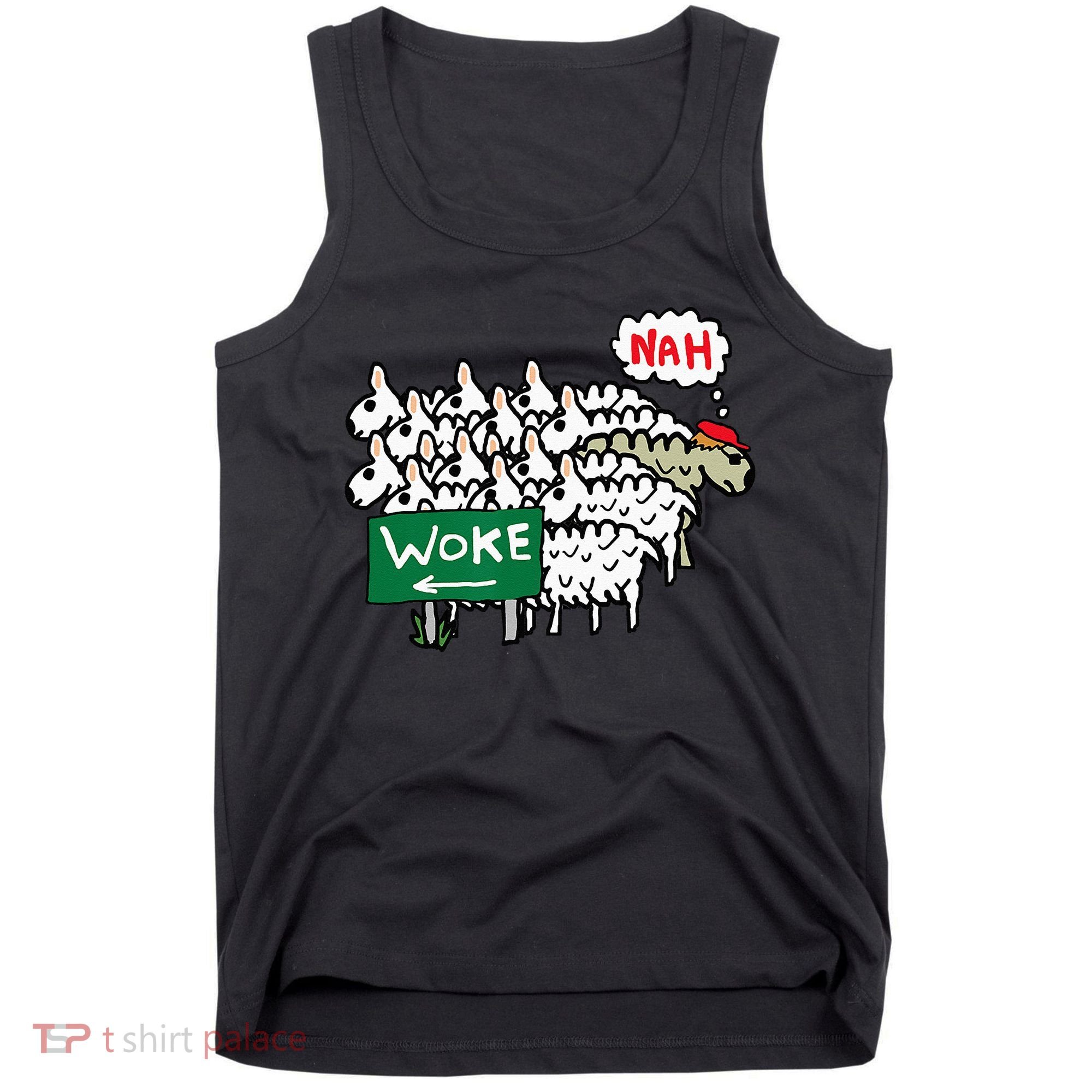 Anti Woke Sheep Tank Top