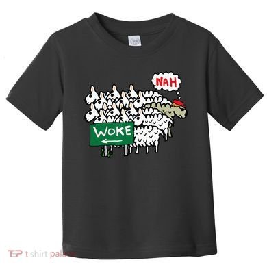Anti Woke Sheep Toddler T-Shirt