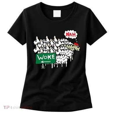 Anti Woke Sheep Women's T-Shirt
