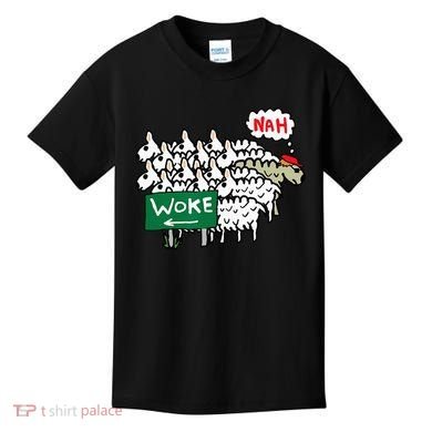 Anti Woke Sheep Kids T-Shirt