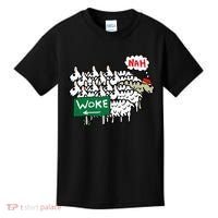 Anti Woke Sheep Kids T-Shirt thumb 0