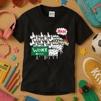 Anti Woke Sheep Kids T-Shirt thumb 3