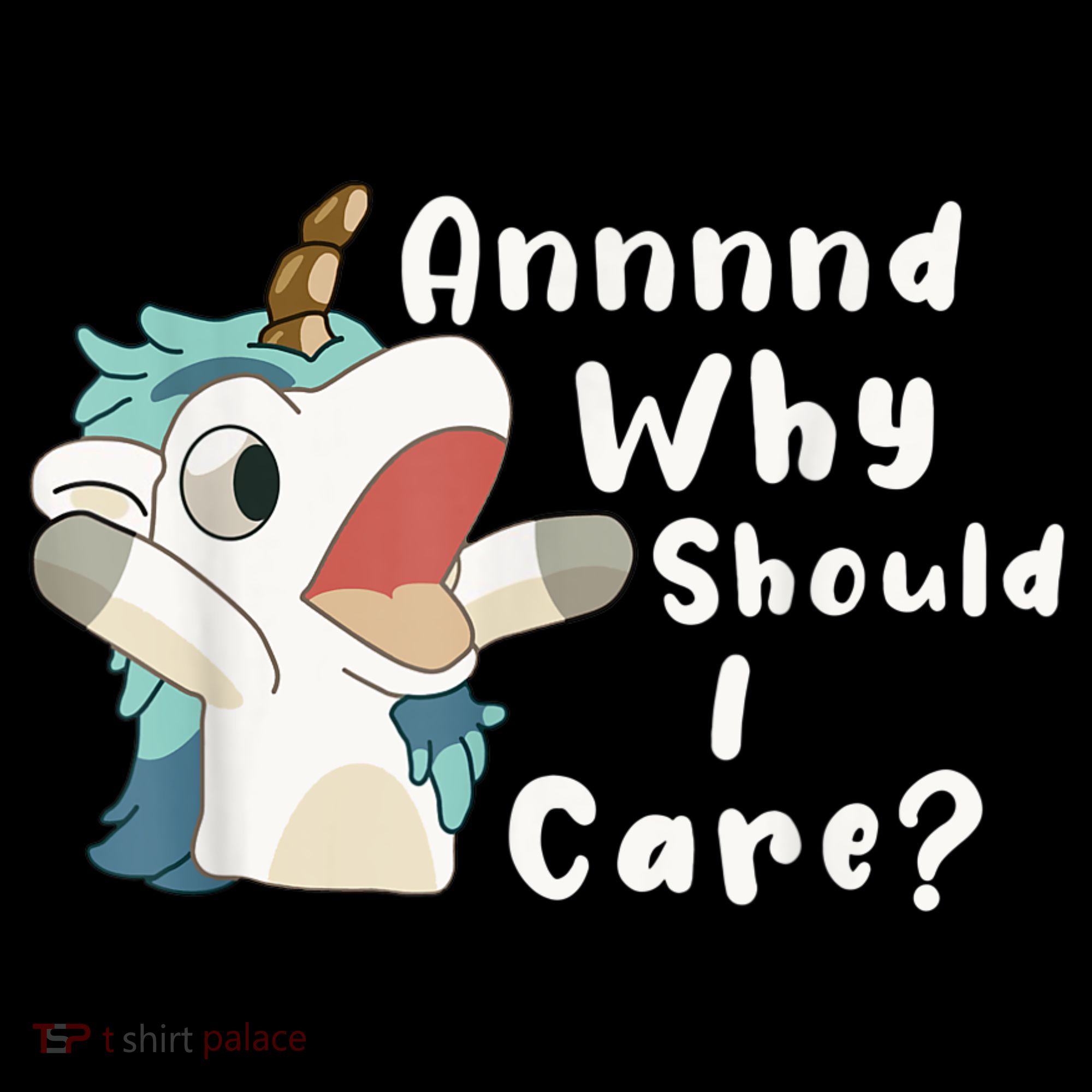 And Why Should I Care? Funny Sarcastic Unicorn Backpack