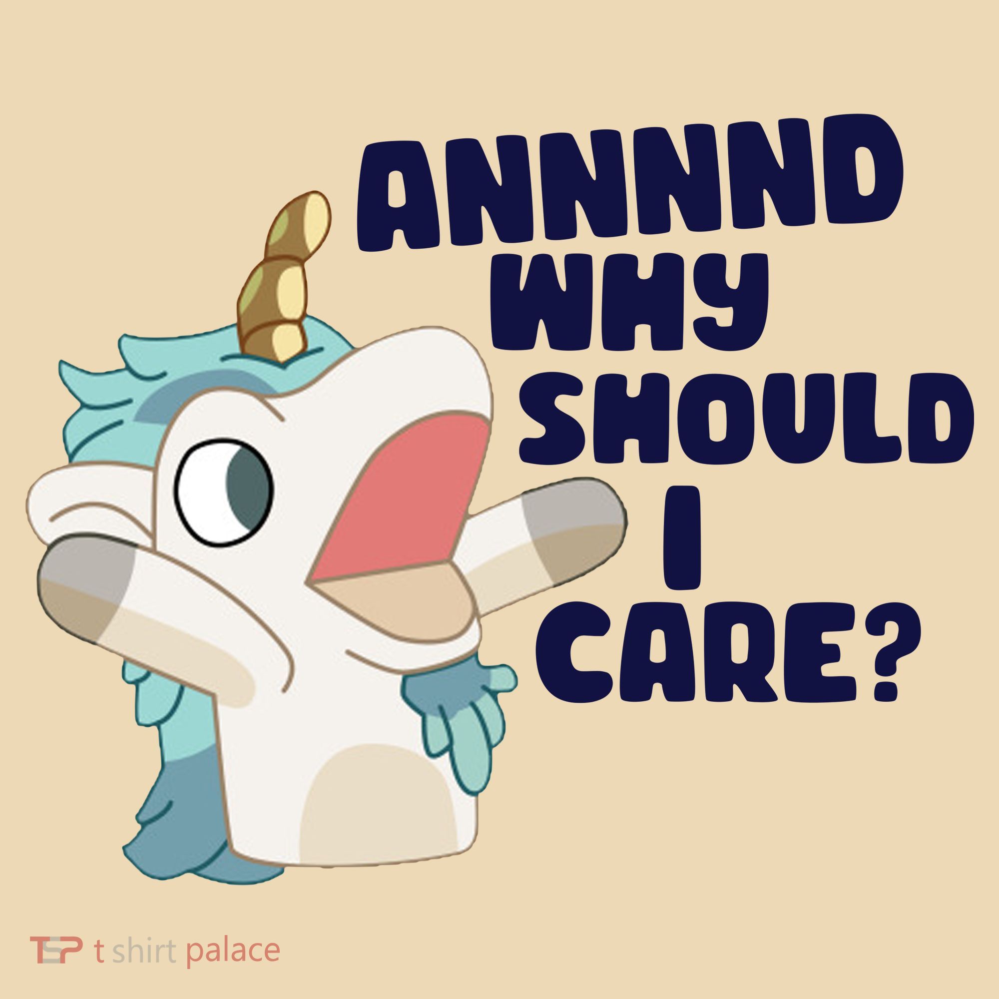And Why Should I Care Funny Unicorn Tote Bag