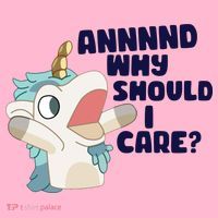 And Why Should I Care Funny Unicorn Coaster thumb 2