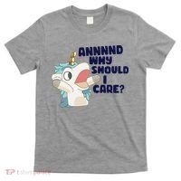 And Why Should I Care Funny Unicorn T-Shirt thumb 0