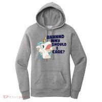 And Why Should I Care Funny Unicorn Women's Hoodie thumb 0