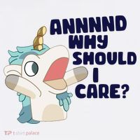 And Why Should I Care Funny Unicorn Visor thumb 3