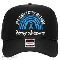 ALS Won't Stop Me From Being Awesome ALS Awareness Hat thumb 0