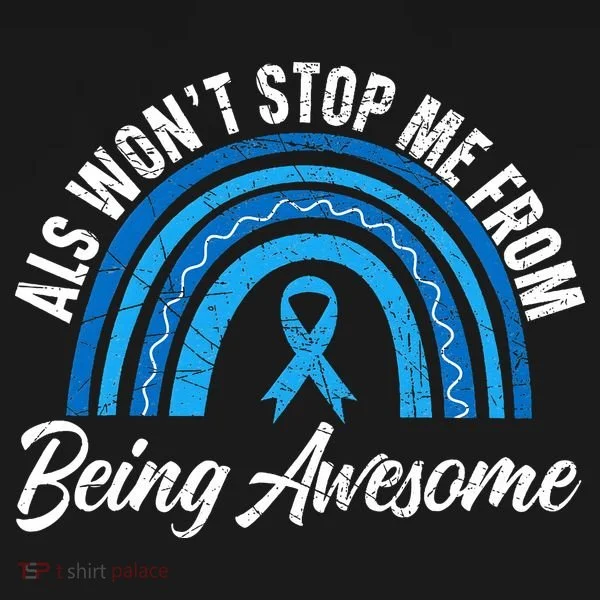 ALS Won't Stop Me From Being Awesome ALS Awareness Toddler Hoodie