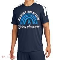 ALS Won't Stop Me From Being Awesome ALS Awareness Sport-Tek Competitor United Soccer Jersey thumb 0