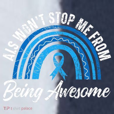 ALS Won't Stop Me From Being Awesome ALS Awareness Sport-Tek Competitor United Soccer Jersey