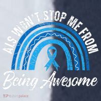 ALS Won't Stop Me From Being Awesome ALS Awareness Sport-Tek Competitor United Soccer Jersey thumb 4