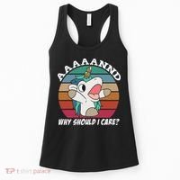 And Why Should I Care Funny Sarcastic Unicorn Women's Tank Top thumb 0