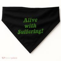 Alive With Suffering USA-Made Doggie Bandana thumb 0