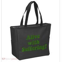 Alive With Suffering Tote Bag thumb 2