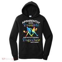 APPARENTLY WE'RE TROUBLE PICKLEBALL MEN Women's Hoodie thumb 0