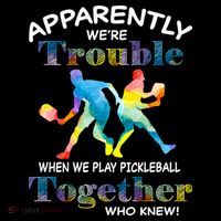 APPARENTLY WE'RE TROUBLE PICKLEBALL MEN Tank Top thumb 6