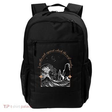 Against Which The Surf Crashes Backpack