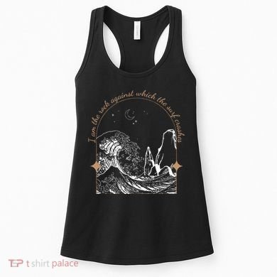 Against Which The Surf Crashes Women's Tank Top