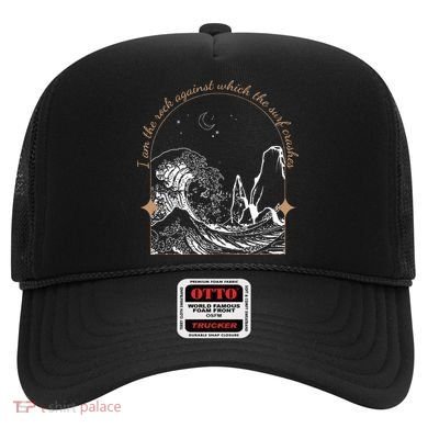 Against Which The Surf Crashes Hat