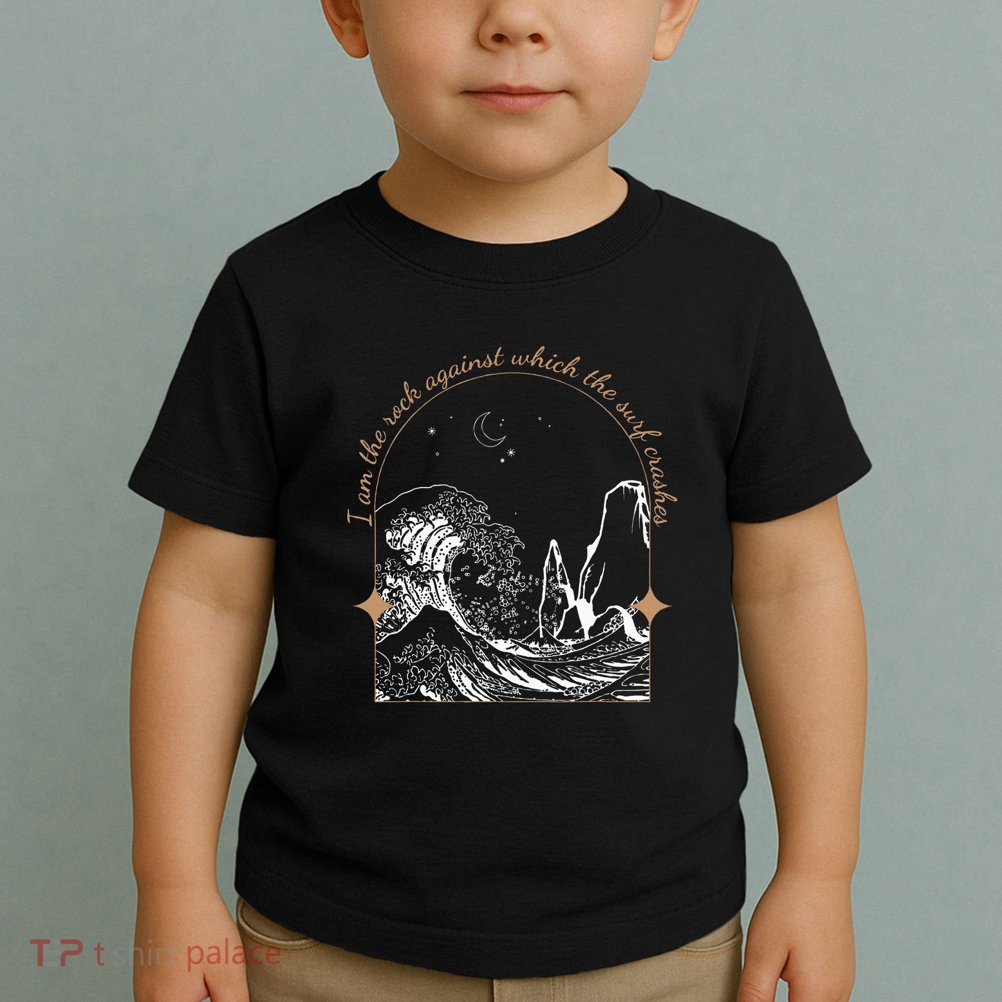 Against Which The Surf Crashes Toddler T-Shirt