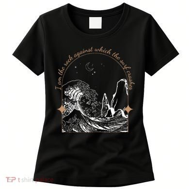 Against Which The Surf Crashes Women's T-Shirt