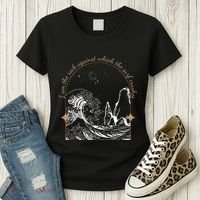 Against Which The Surf Crashes Women's T-Shirt thumb 3
